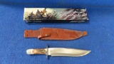 Colt CT853 Bowie knife with box & sheath~6711
