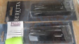 (2) Beretta 40 ACP magazines, compact~6753