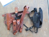 Leather and black holster~6774