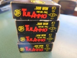 80rds Tul Ammo 308 Win FMJ 150gr~6776