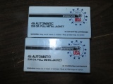 100rds Winchester .45ACP factory new~6817