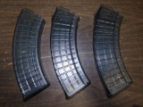 3- Pro-Mag AK-47 30rd mags, smoked - NEW~6818