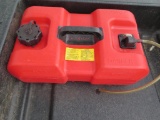 Plastic boat gas tank; Holds 3 gallons, like new. Tank only no fuel line.~6