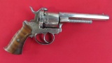 Belgian Pinfire Revolver 9mm Revolver~6838