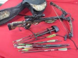 Horton Bone collection Cross Bow with case locking cable, rail lube~6945