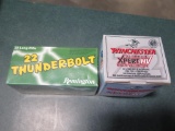1000rds .22LR including; 500rds 22 Thunderbolt & 500rds Winchester Super X
