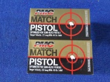 1000rds PMC match pistol Target Velocity .22LR 40gr~6959