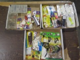 3 flats of lures, mister twister, power bait~7033