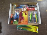 8 misc musky lures~7034