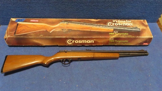 Crosman 1400 Pumpmaster 22 Cal Air Rifle , Pumpmaster/ Pump Action, high po