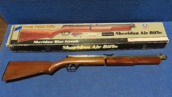 Sheridan C9PB .20 Cal (5.0 mm) Air Rifle , C9A Series, Polished brass barre