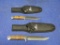 2 - Mossy Oak Knives with sheaths