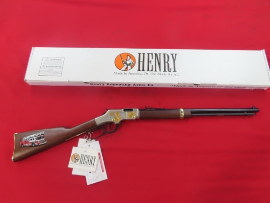 Henry H004FM 22 LR Golden Boy Fireman’s Tribute Edition ~8004