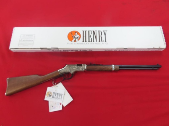 Henry H004SE2 22 LR Golden Boy Silver Eagle 2nd Edition ~8005