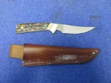 Uncle Henry Schrade 162UH knife with sheath