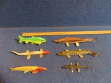 (6) spearing decoys