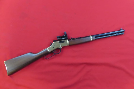 Henry .45Colt Lever rifle, Tactical scope, tag #3015