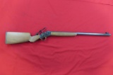 Navy Arms 45/70? Single shot rifle, exposed hammer, octagon barrel, peep si