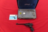 Walther LP53 4.5mm pellet pistol with presentation box, tag #3048