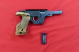 Walther OSP .22short semi auto pistol, 2 mags, tag #3056