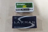 100rds Remington & Lawman 9mm Luger 115gr, tag #3126