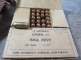 100rds 45 Ball M1911, tag #3590