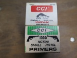 1200 CCI small pistol primers (NO SHIPPING AVAILABLE), tag #3667