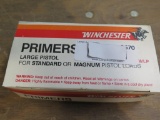 1000 Winchester large pistol primers (NO SHIPPING AVAILABLE), tag #3670