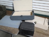 4 wooden ammo boxes, tag #3728
