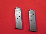 2 - Colt 1911 45Auto Mags, tag #3796