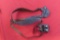 Classic Old West leather shoulder holster, tag#4119