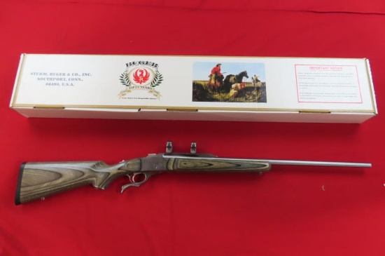 Ruger No. 1 model 01397 30-06Sprg single shot, stainless, - like new in box