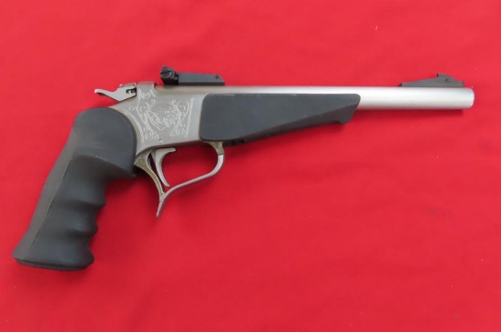 Thompson Center Contender .22LR single shot pistol, stainless, tag#3889