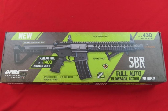 DPMS SBR BB rifle - Like new in box, tag#3905