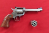 Ruger New Model Single-Six revolver with .22cal & 22 WinMag cylinders, stai