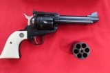 Ruger New Model Blackhawk .45cal revolver with 2 cylinders & case, tag#3887