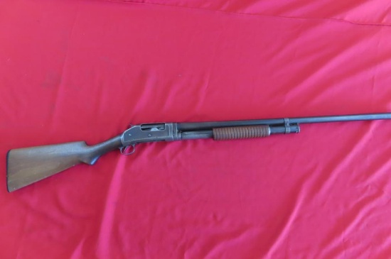 Winchester 97 12ga pump shotgun, made in 1929 ~tag#4574
