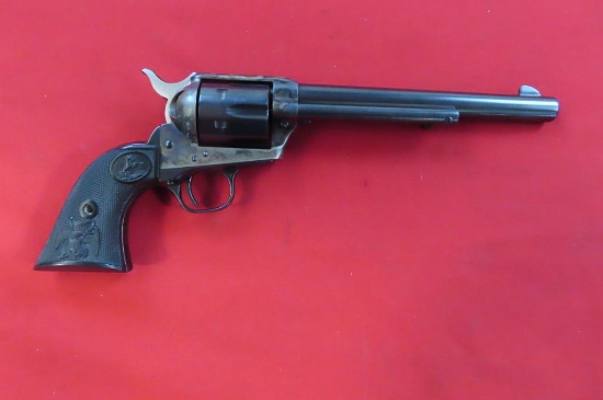 Colt SAA 357 Revolver, 7 1/2 in BBL, Calvary Model, Blued ~tag#5127