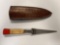Hand Made Damascus knife with custom handle~tag#2001