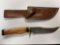Hand Made Damascus knife with custom handle~tag#2003