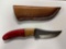 Hand Made Damascus knife with custom handle~tag#2010