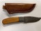 Hand Made Damascus knife with custom handle~tag#2017