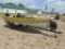 1980 Crestliner Fish Hawk, 16' aluminum boat, Mercury 40hp outboard with po