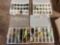 4 tackle totes full of weights, terminal fishing tackle, spoons, and soft p
