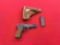 Browning Hi Power 9mm semi auto pistol, adjustable sights with holster & 2