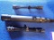 Redfield 4-12x scope with ranging reticle, Charles Daly 6x scope and Bushne