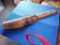 Leather scabbard~tag#4656