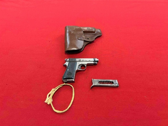 Beretta Model 1934 .380 ACP? Semi Pistol W/ holster and 2 magazines ~tag#40