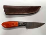 Hand Made Damascus knife with custom handle~tag#2014