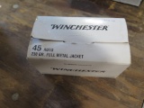 100RDS Winchester 45 Auto 230gr~tag#3001